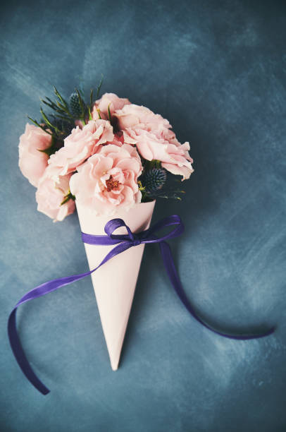 istock Handmade rose bouquet for Mother's Day 946719648