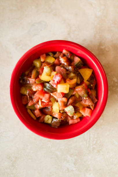istock Diced Heirloom Tomatoes in a Bowl 946725426