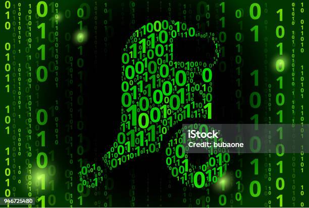 Binary Numbers Robotics Traveling Robot Binary Code Vector Pattern Background Stock ...