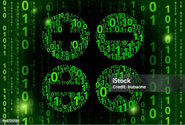 Math S Binary Code Vector Pattern Background Stock Illustration ...