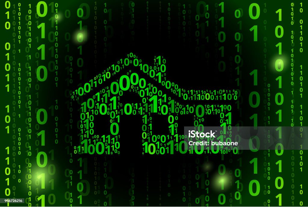 Home Binary Code Vector Pattern Background Stock Illustration ...