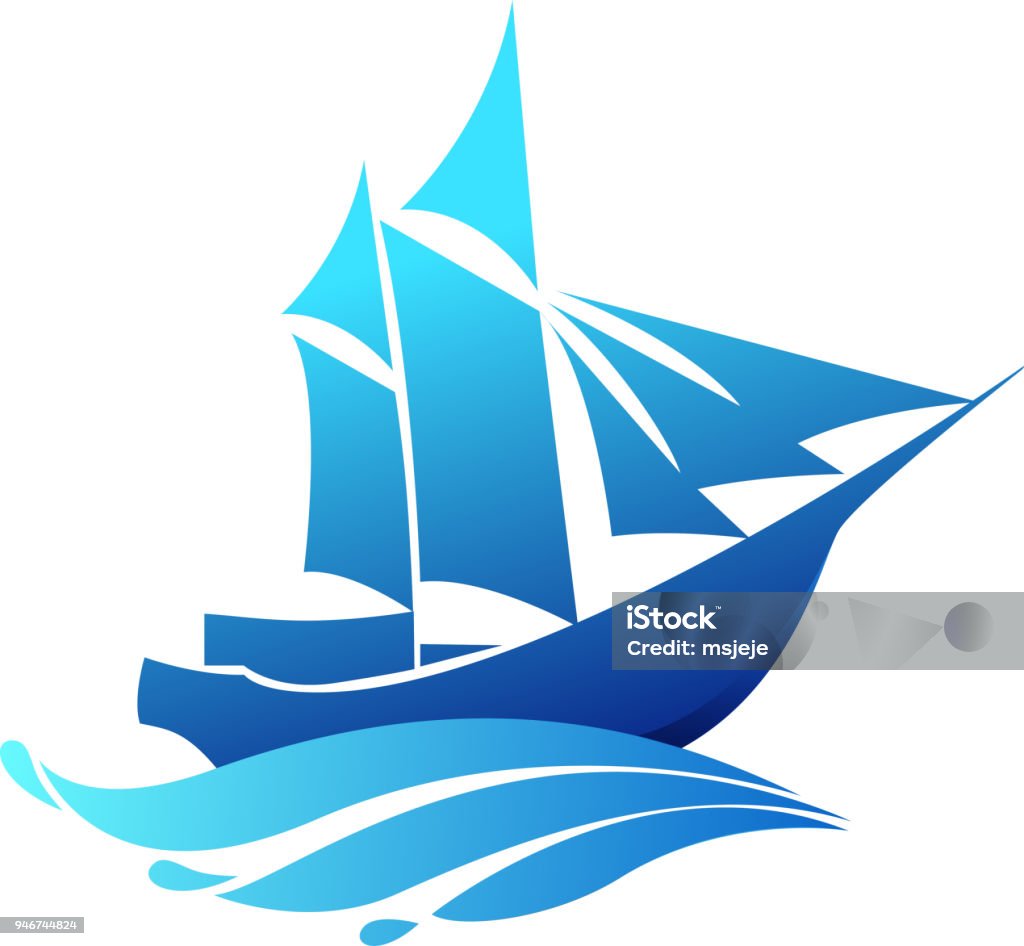 Kapal Layar Phinisi Ilustrasi Stok - Unduh Gambar Sekarang - Perahu