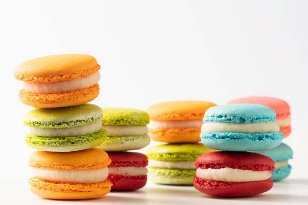 istock Selection of french colourful macarons 946745072