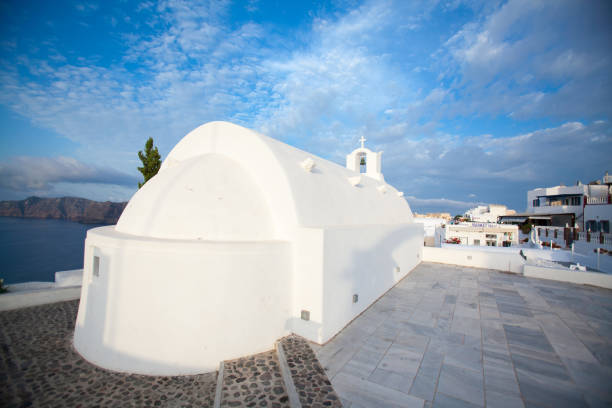 istock White architecture on Santorini island, Greece. 946754680