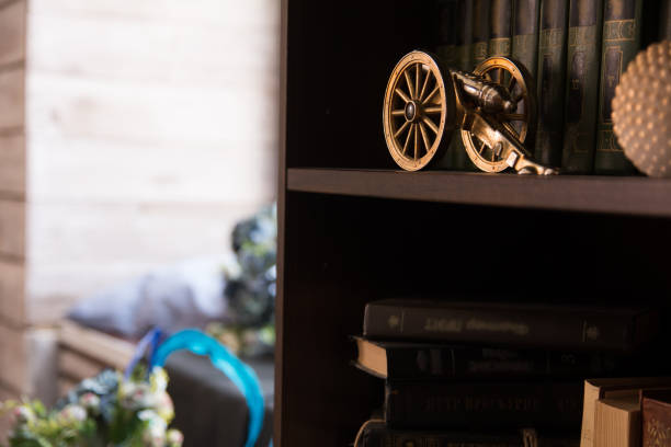 istock Rack with books about adventure and war. 946759190
