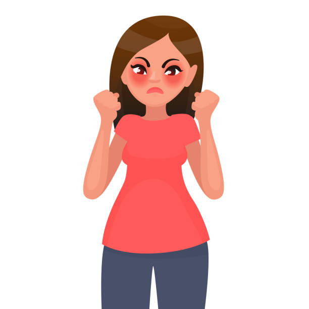 37,571 Angry Woman Illustrations & Clip Art - iStock | Angry woman phone, Angry  woman on phone, Angry woman face
