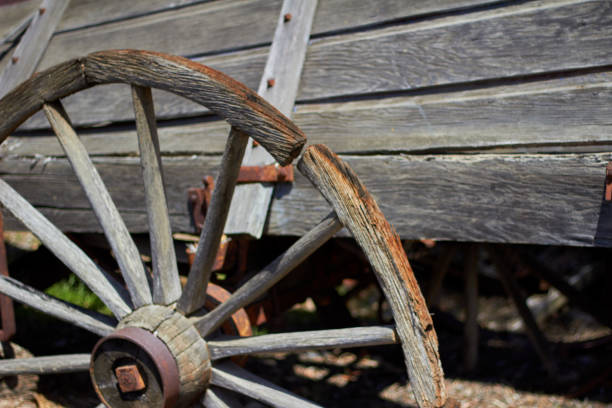 istock Old Abandoned Farm Equipment Left to Rust in Field 946769530