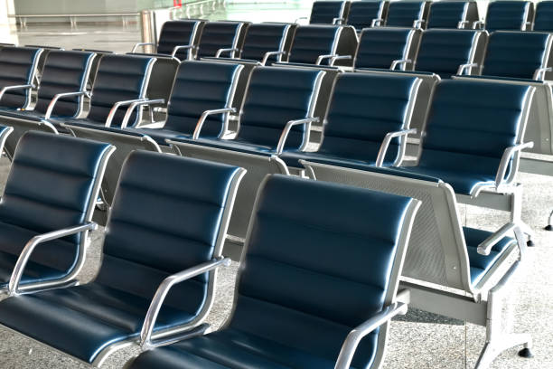 istock Rows of chairs in administrative building 946777690