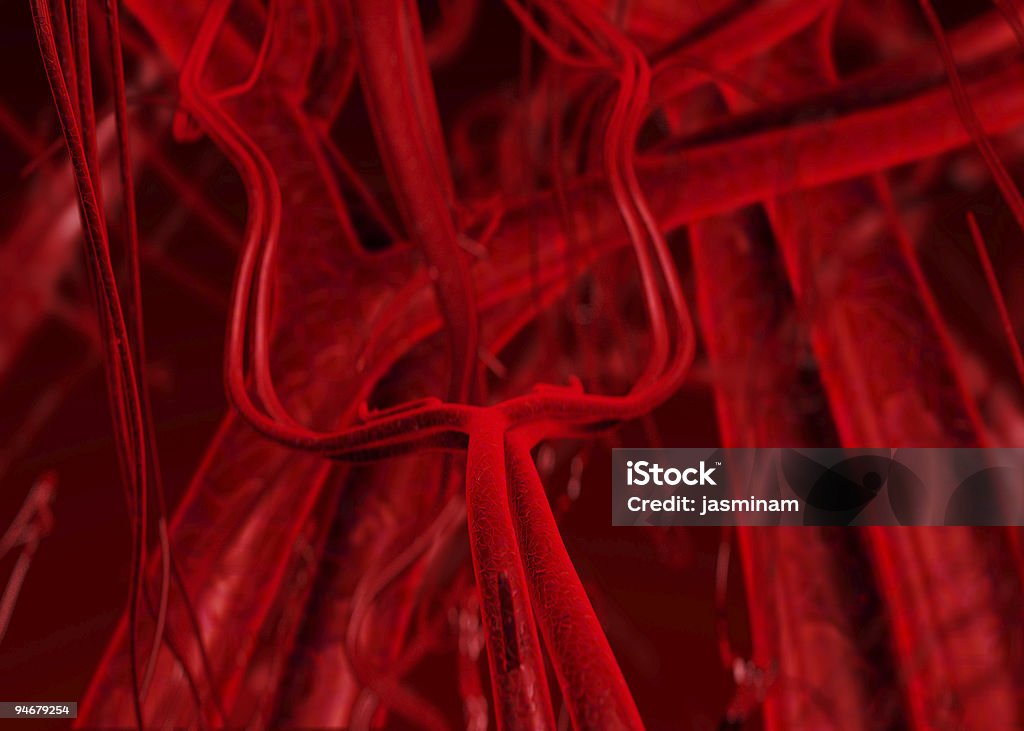 動脈と静脈血 - 3Dのロイヤリティフリーストックフォト