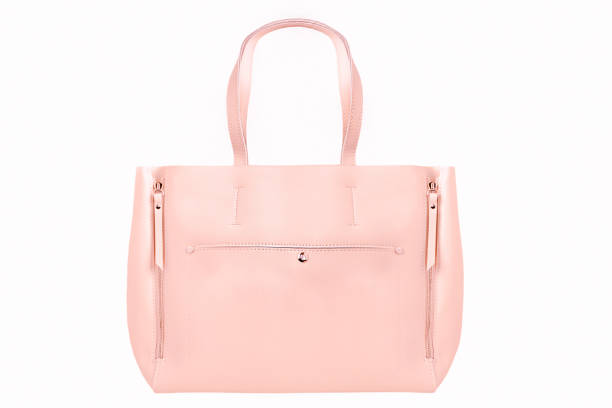 istock Pink bag isolated on white background 946816736