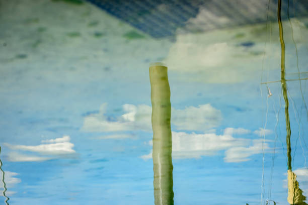 On calm das it is difficult to get, what side is the mirrored side of an image.