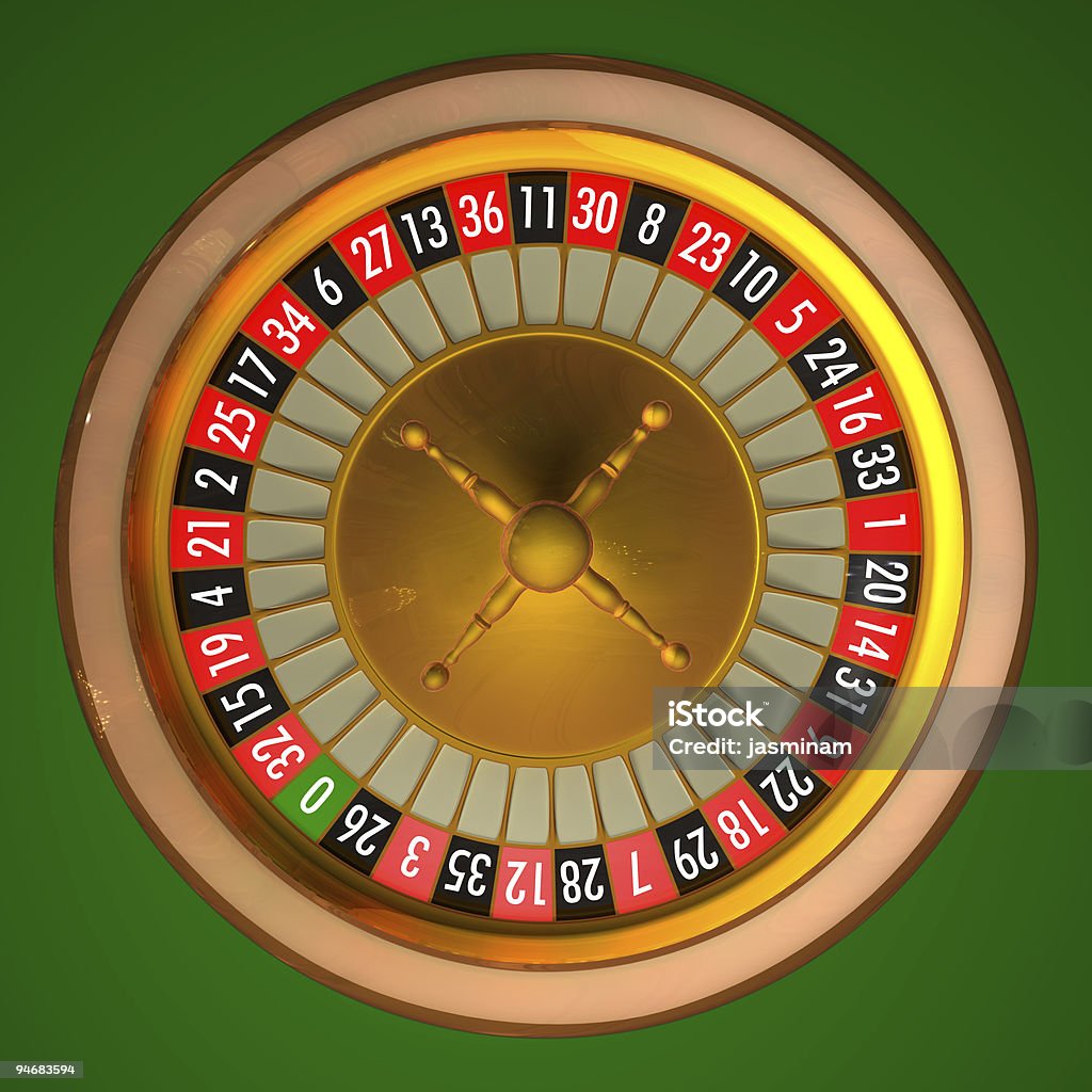 Roulette - Foto stock royalty-free di Cena con invitati