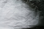 Photocopy crumpled texture background, close up