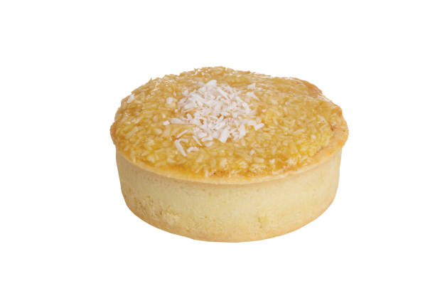 istock isolated lemon custard coconut tart 946853186