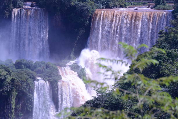 istock The two major jumps, Iguazu Falls 946853960