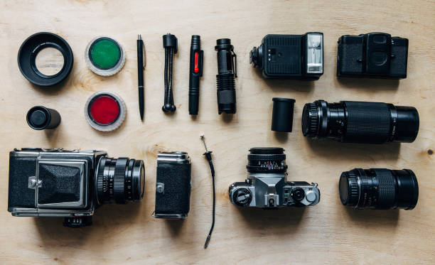 istock Analog film photography concept 946856906