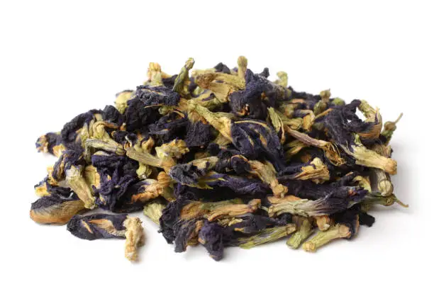 Photo of Dried Clitoria Ternatea tea