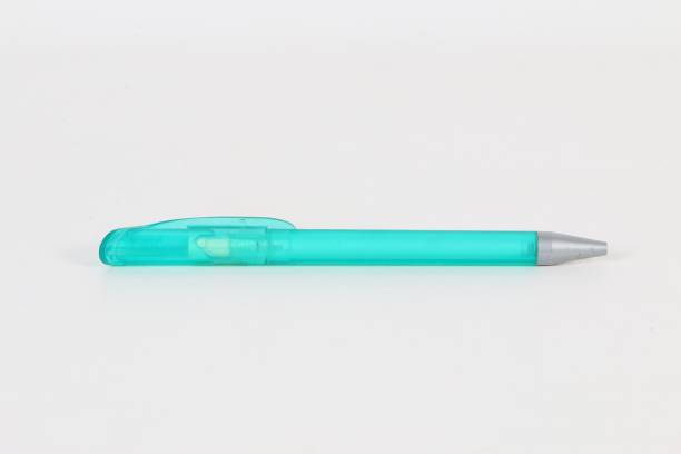 istock green ball pen is lying in the studio 946869320