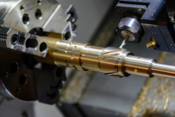 istock The CNC turning or lathe machine 946869856