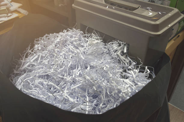 istock Close up of paper from the shredder 946884234