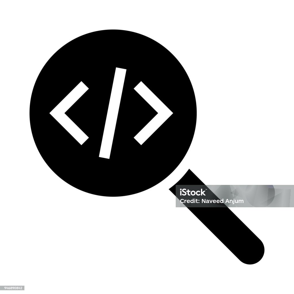 Code Search Stock Illustration - Download Image Now - Business ...