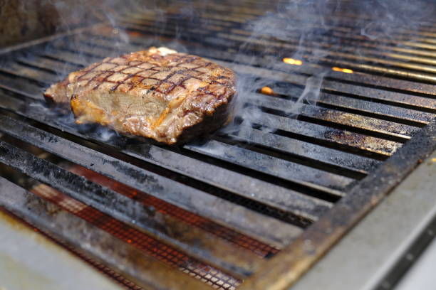 istock Ribeye steaks on the grill 946900936