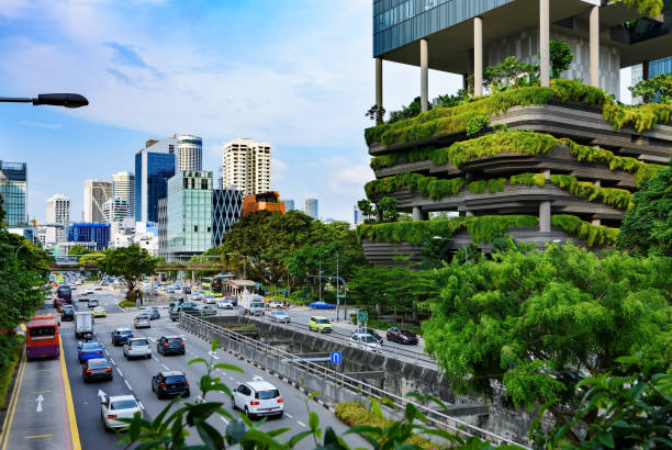 싱가포르에서 도시 생활 - gmail 뉴스 사진 이미지