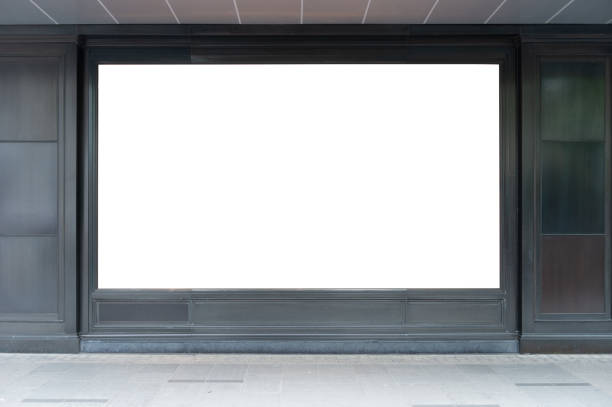 istock Shop Boutique Store Front with Big Window and Place for Name 946928078