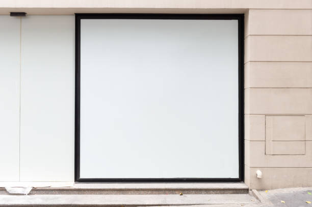 istock Shop Boutique Store Front with Big Window and Place for Name 946928554