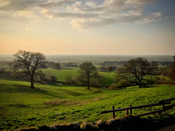Burwardsley view of the Cheshire Plains