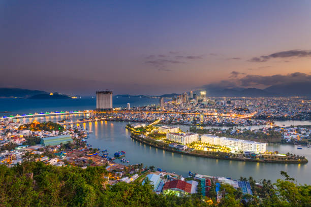 istock Nha Trang city in dusk 946948740