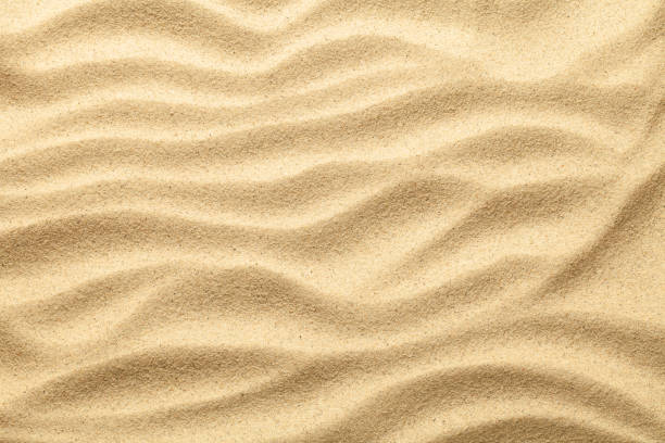 Sand Texture for Summer Background Sand texture for summer background. Copy space. Top view sand stock pictures, royalty-free photos & images