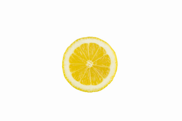 Lemon with white backround