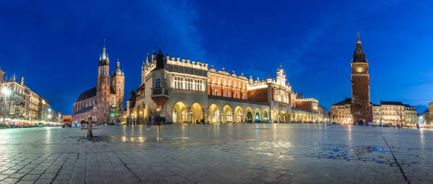 istock Old town market square of Krakow, Poland 946974708