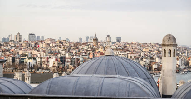 istock Galata and Karakoy district in Istanbul, Turkey 946977620