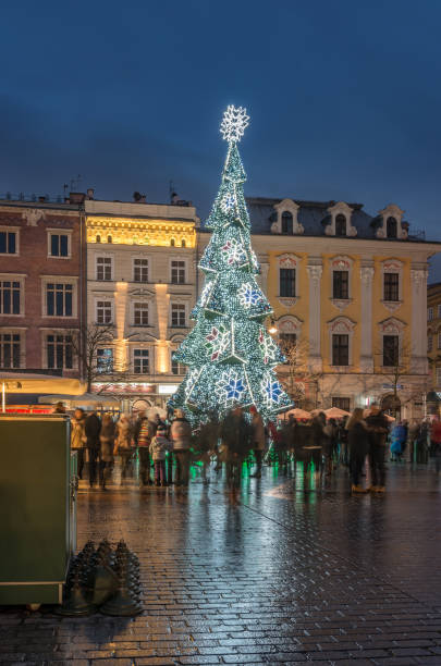 istock Krakow, Poland, Christmas on Main Market Square 946987352