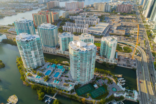 istock Aerial image South Florida coastal scene 946997270