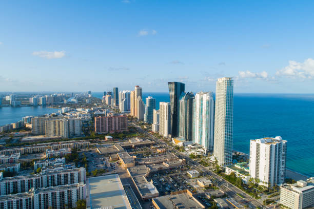 istock Aerial image South Florida coastal scene 946999410