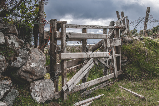 Rustic Wooden Gate