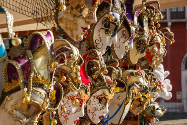 istock Venetian masks in store display in Venice, Italy, 2016 947007972