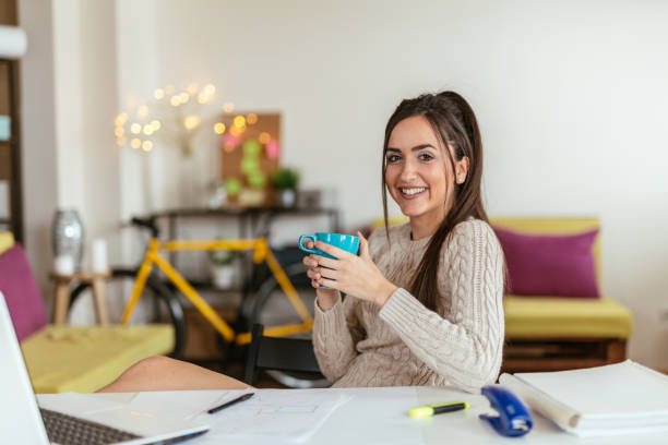 istock Businesswoman working in her offfice 947032676