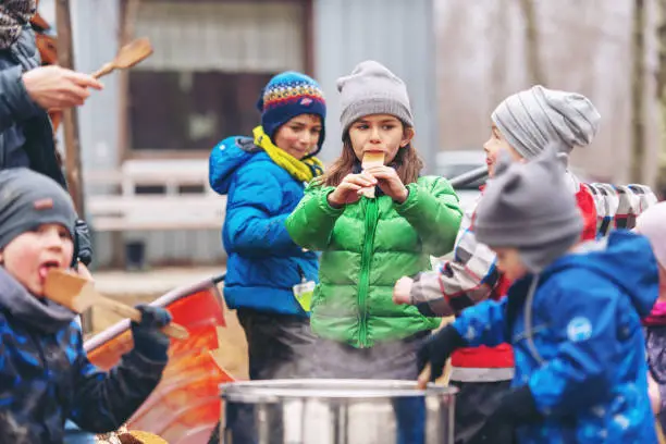 Photo of Small family business of a Maple syrup industry