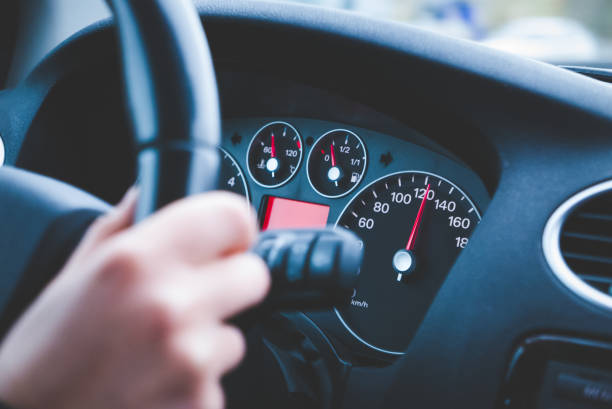 istock High speed driving on the road 947039232