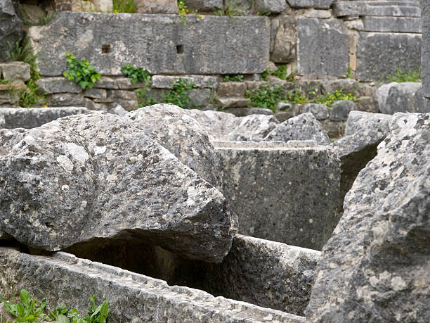istock Stone grave in Salona 94704033