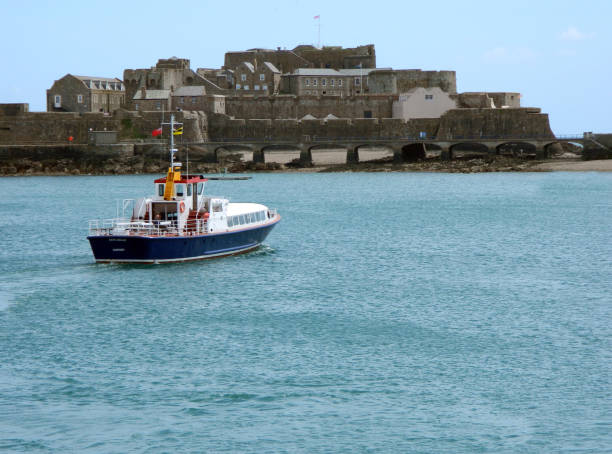 istock A Ferry Boat in Guernsey 947045282