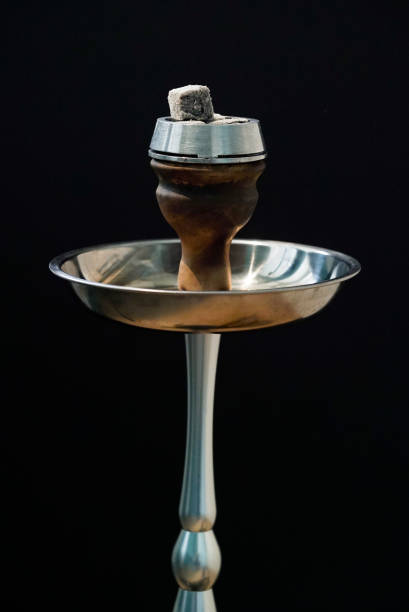 istock Hookah bowl with coals and smoke 947048528
