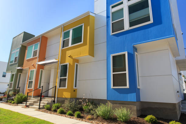 istock Colorful Row Homes in Austin, Texas 947048952