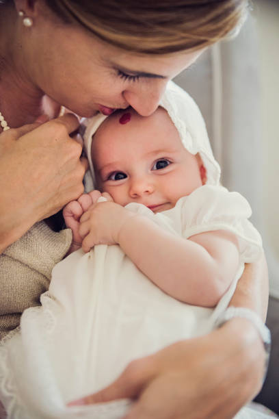 istock Tender moment between mother and baby. 947061772