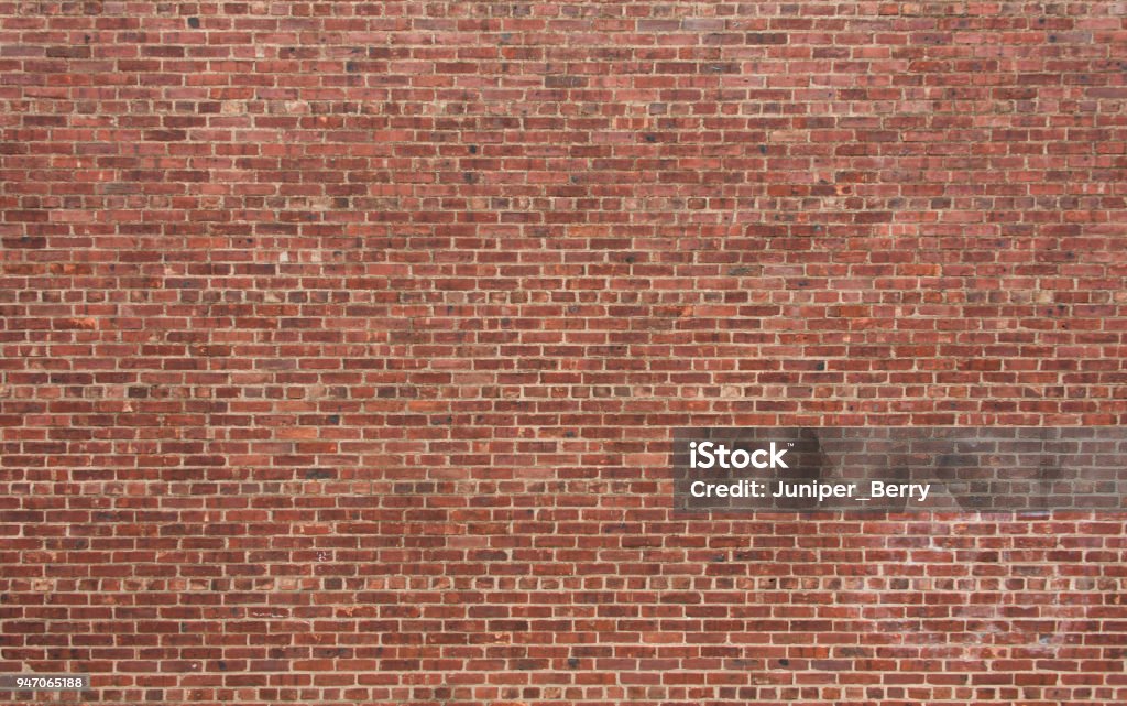 Brick Horizontal Pattern Example Red Brick Wall With Horizontal Pattern Stock Photo - Download Image Now ...