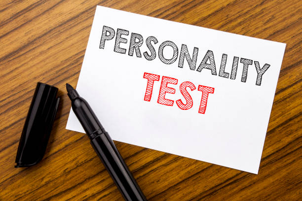 Writing text showing Personality Test. Business concept for Attitude Assessment written on sticky note paper on the wooden background with pen, marker Writing text showing Personality Test. Business concept for Attitude Assessment written on sticky note paper on wooden background with pen, marker personality test stock pictures, royalty-free photos & images